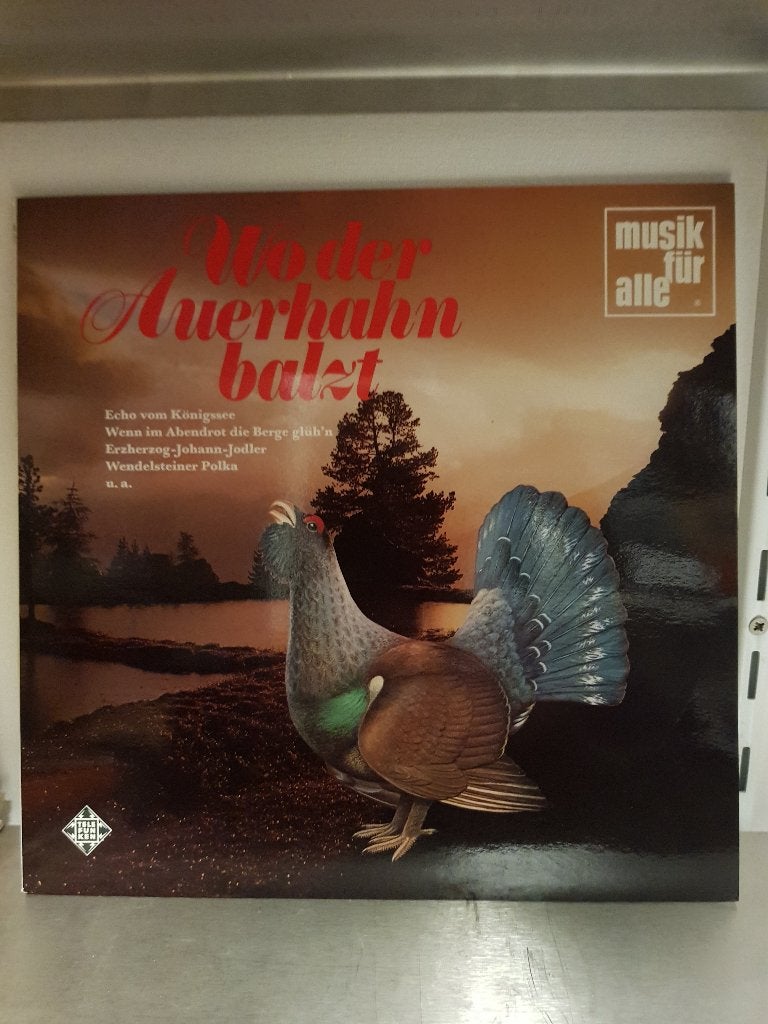 lp Wo der auerhahn balzt,Proefpersing (Z231-131), Ophalen of Verzenden, Zo goed als nieuw, 12 inch