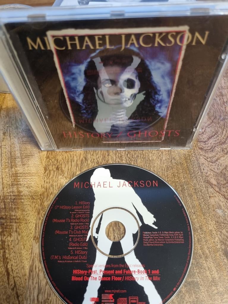 Cd Michael Jackson – HIStory / Ghosts, Cd's en Dvd's, Ophalen of Verzenden