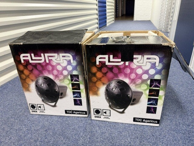 2x Ayra Mushroom TDC Agaricus, Ophalen of Verzenden, Gebruikt, Licht, Geluidgestuurd