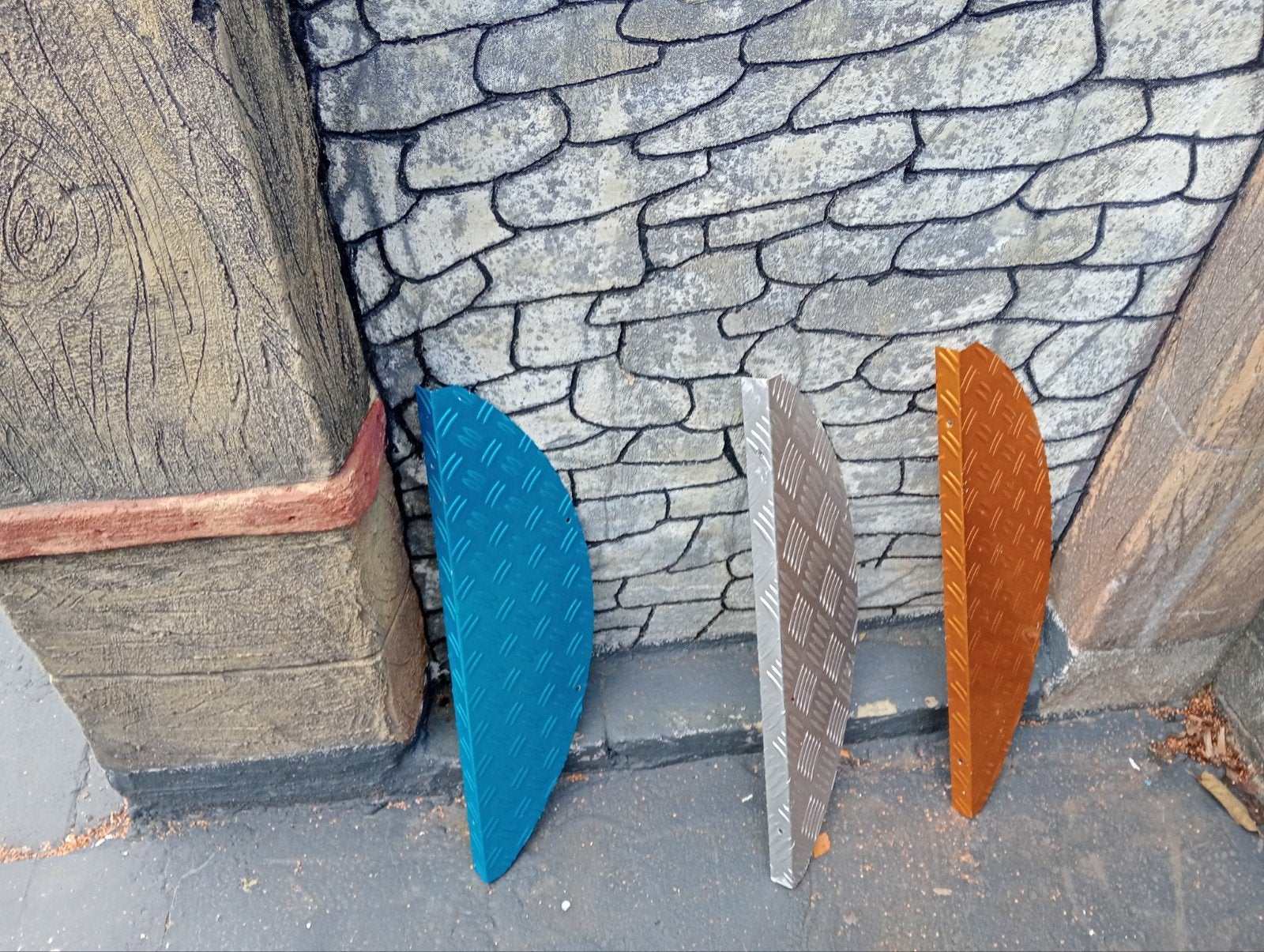 trap tegels., Ophalen, Gebruikt, Blauw, Overige typen