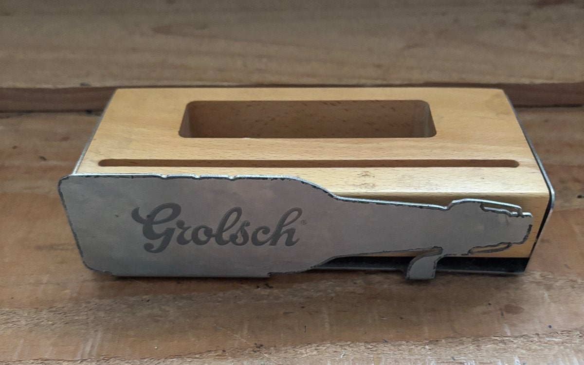 Grolsch kaarthouders, Ophalen of Verzenden, Gebruikt, Viltje(s), Grolsch