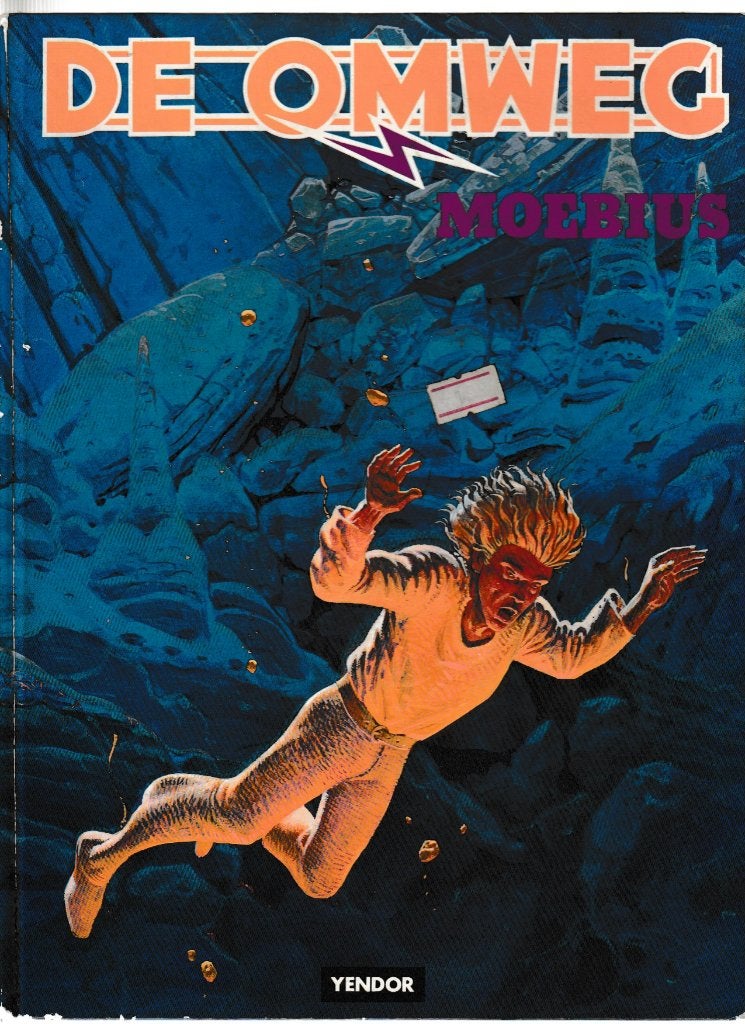 De omweg Hardcover 1980, Gelezen, Eén stripboek, Ophalen of Verzenden, Moebius