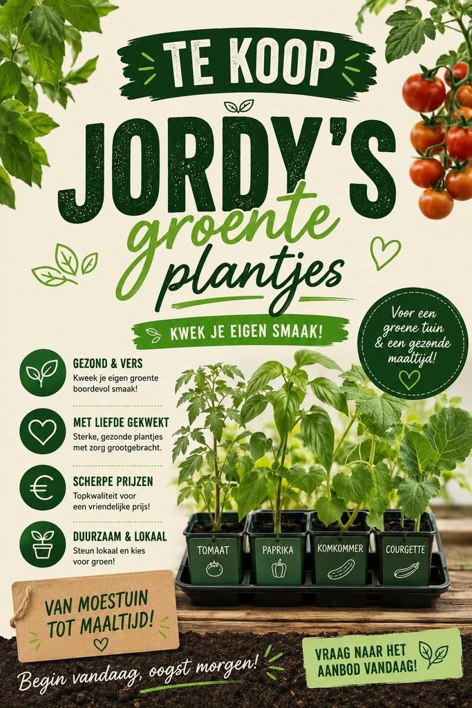 Groente plantjes, Tuin en Terras, Planten | Tuinplanten, Ophalen of Verzenden