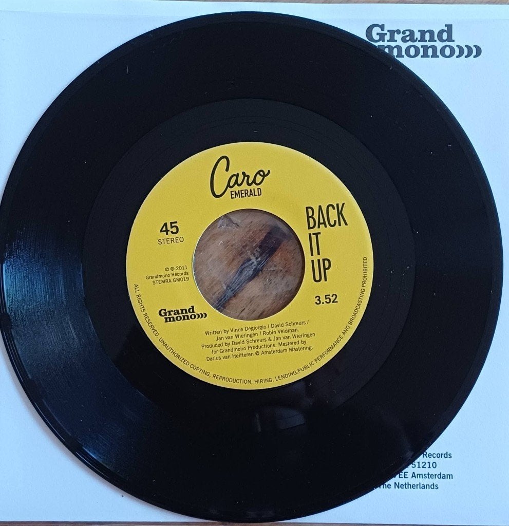 6 x 7" vinyl single Caro Emerald, 7 inch, Ophalen of Verzenden, Zo goed als nieuw, Beschermende buitenhoes