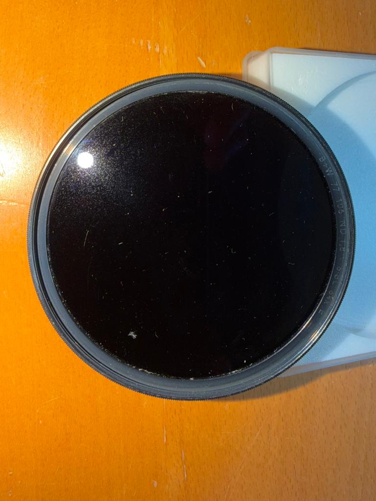 B+W 6 stops grijsfiltter 77mm, Ophalen of Verzenden, Gebruikt, 70 tot 80 mm, Overige typen
