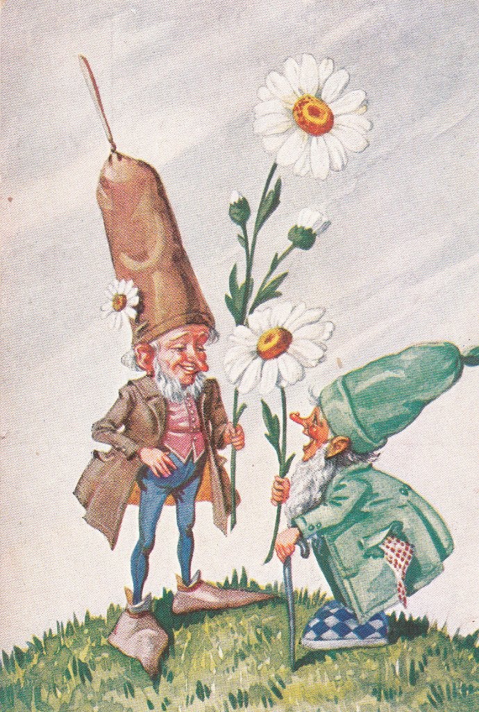 kabouterkaart, Verzamelen, Ansichtkaarten | Themakaarten, Ophalen of Verzenden, 1920 tot 1940, Ongelopen, Kinderen