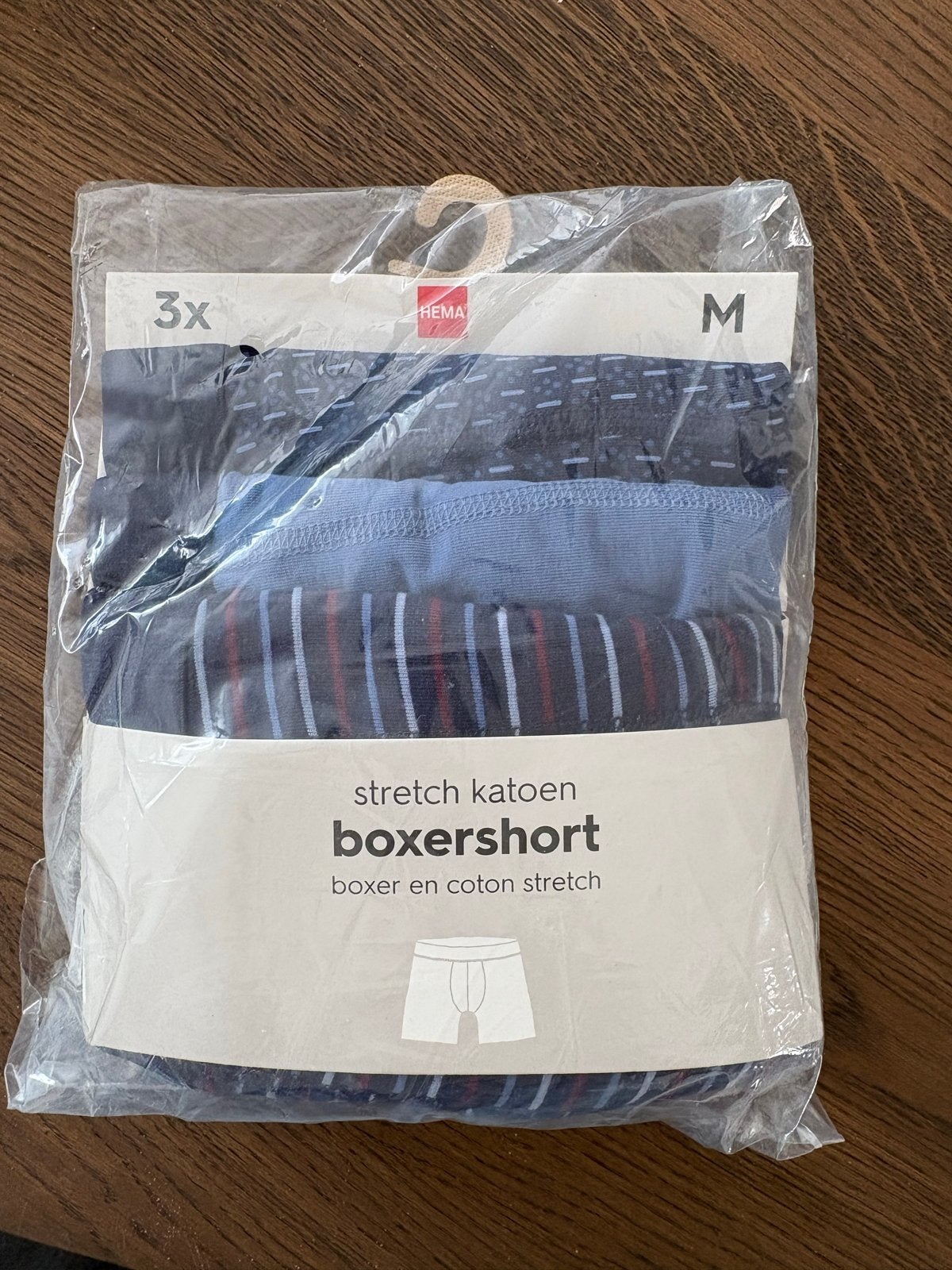 Hema Boxershorts - 2 keer 3-pack - M - Nieuw in verpakking, Kleding | Heren, Ophalen, Meerkleurig, Boxer