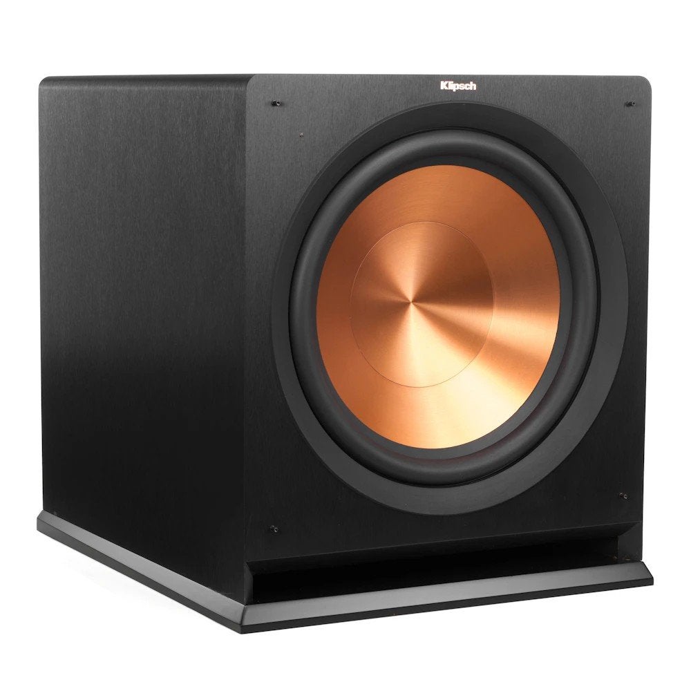 Klipsch R-115SW Subwoofers (2 stuks), Gebruikt, Subwoofer, Geschikt voor surround/home cinema, Ophalen