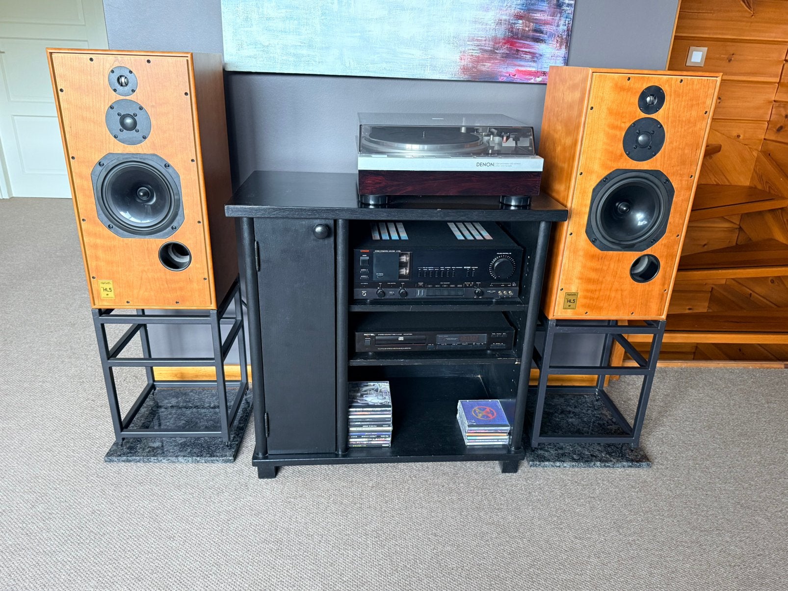 Harbeth super HL5 plus; in nieuwstaat, Audio, Tv en Foto, Luidsprekers, Ophalen, Zo goed als nieuw, Overige merken