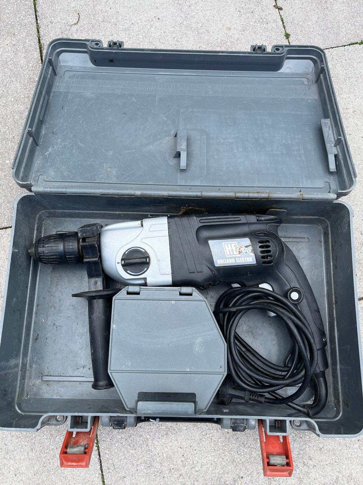 Holland Electro klopBoor, Boor- en/of Breekhamer, Ophalen of Verzenden, Klopboormechanisme, Gebruikt