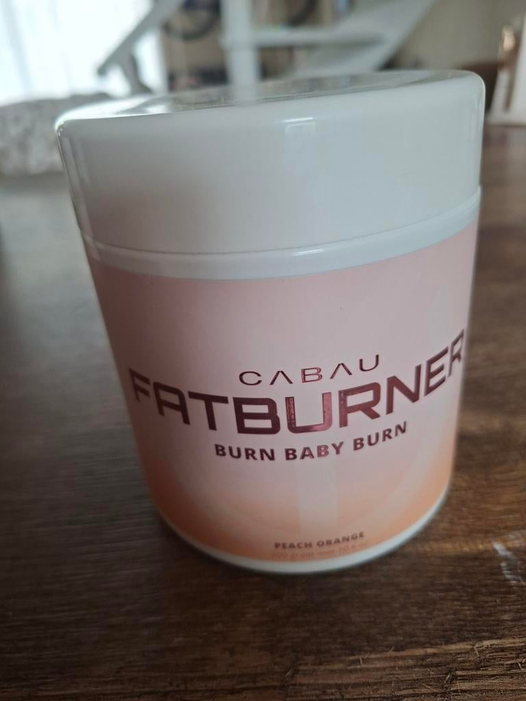 Cabau Fatburner Peach Orange - Driekwart Vol - THT 01-2027, Ophalen of Verzenden