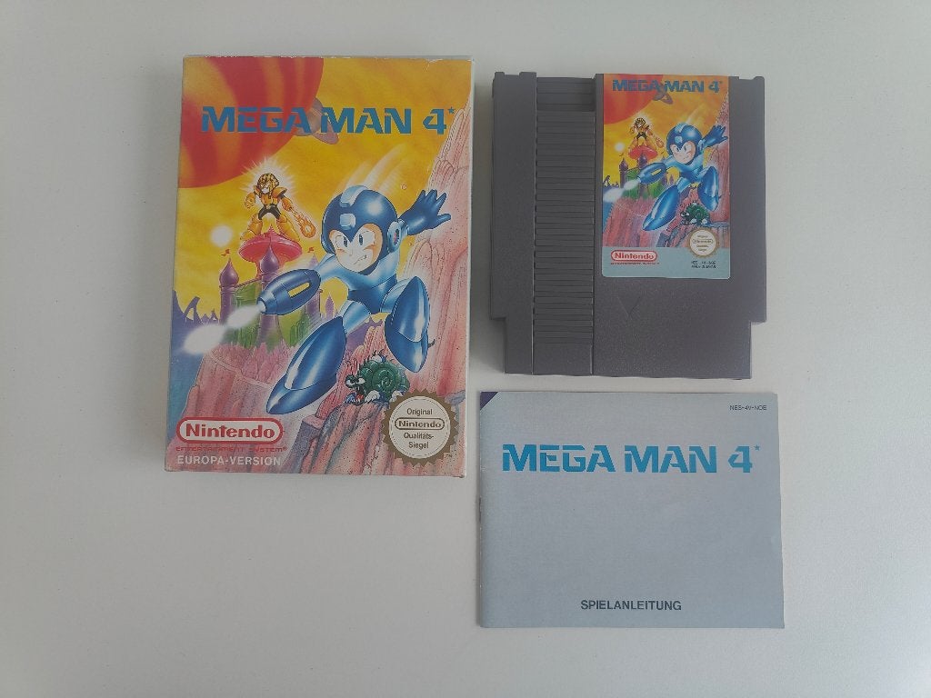 Mega Man 4 Megaman Compleet Nintendo NES, Nintendo, Nintendo, Nintendo, Verzenden