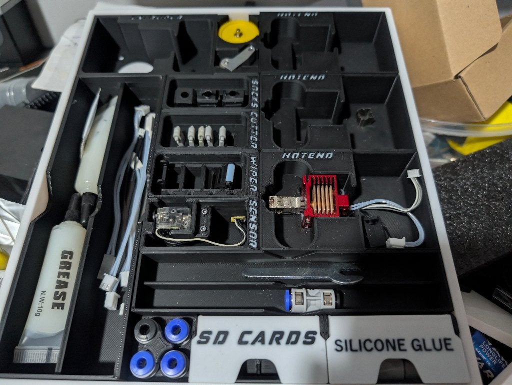Bambulab X1C - 4 AMS - Tientallen upgrades en onderdelen, Ophalen, Gebruikt, Ingebouwde Wi-Fi, Bambu labs