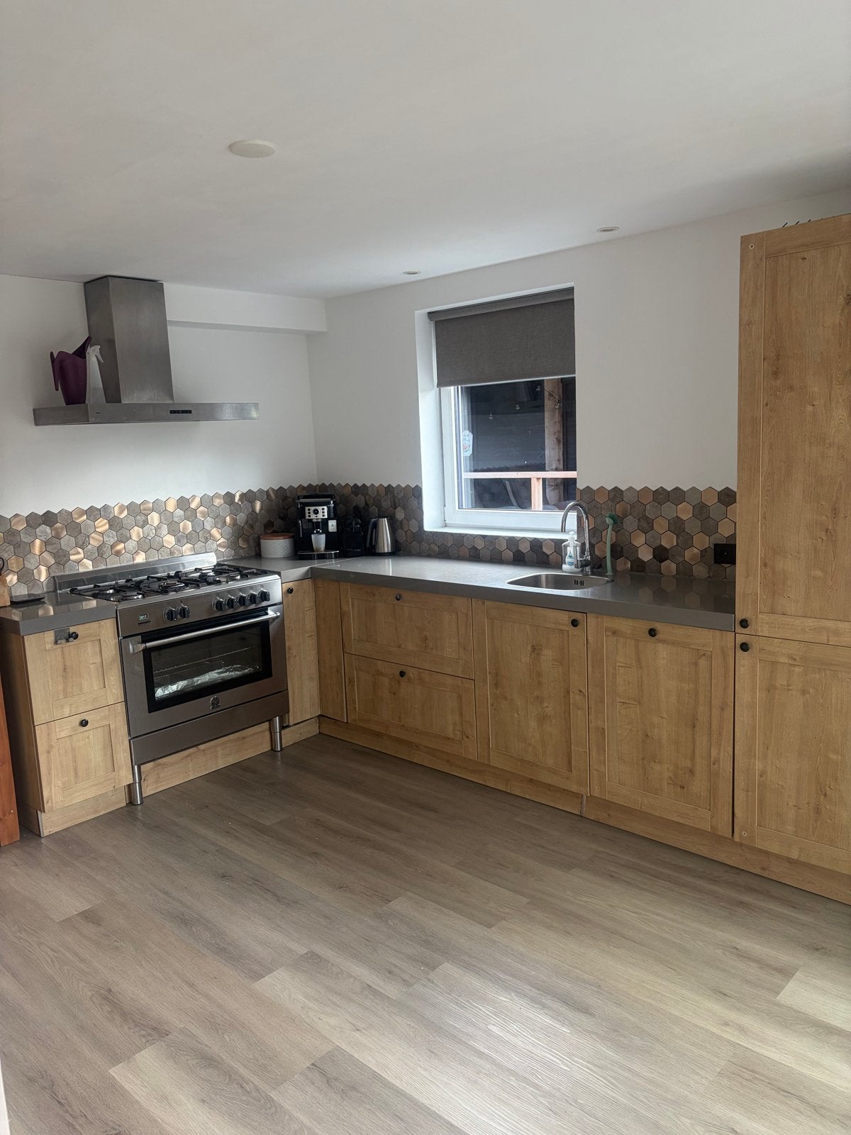 Complete keuken met inbouwapparatuur, Ophalen, Gebruikt, Overige kleuren, Hoekkeuken