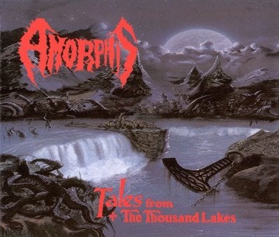 Amorphis - Tales from thousand Lakes CD promo NB 1994, Gebruikt, Progressive metal, Ophalen of Verzenden, Eerste persing