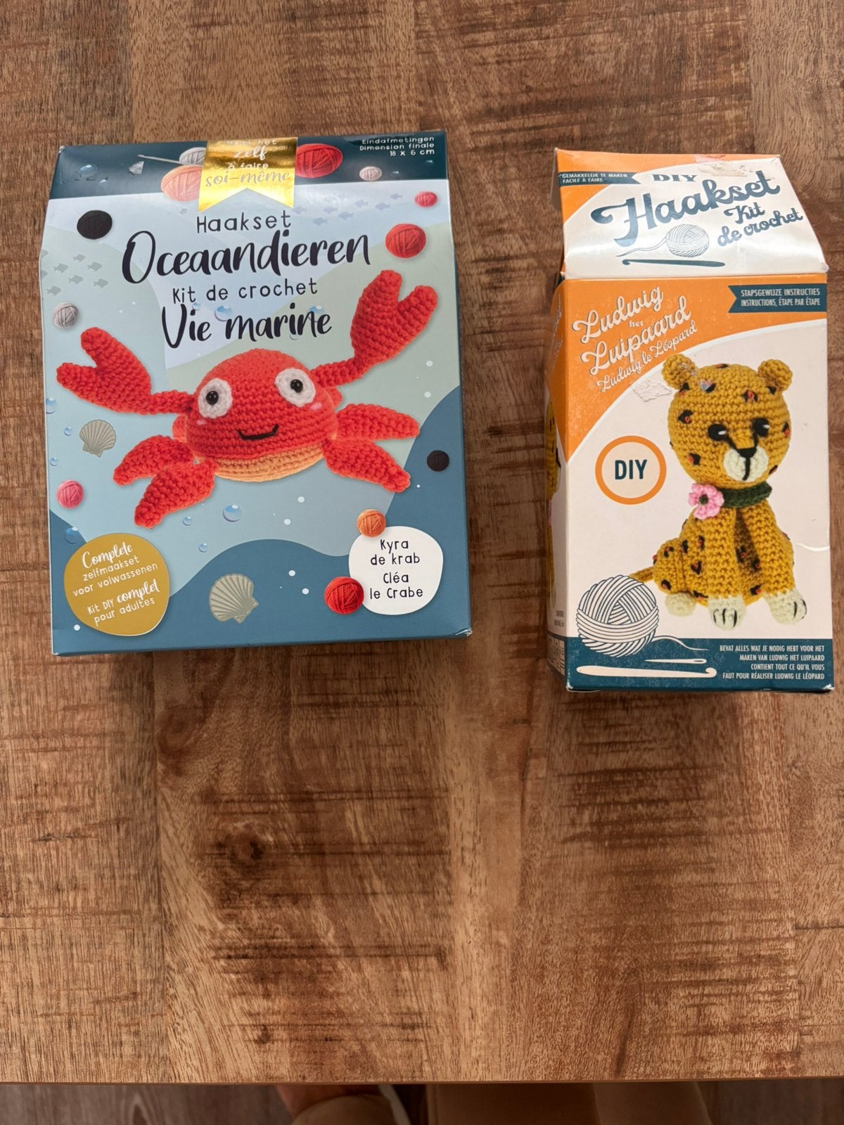 Haaksetjes, Ophalen of Verzenden, Zo goed als nieuw, Haken, Patroon of Boek