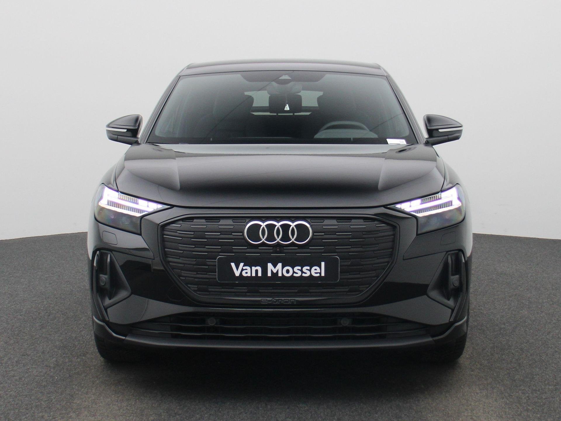 Audi Q4 Sportback e-tron 45 quattro S Edition Competition 82, Auto's, Audi, Automaat, 12 maanden, Gebruikt, Zwart