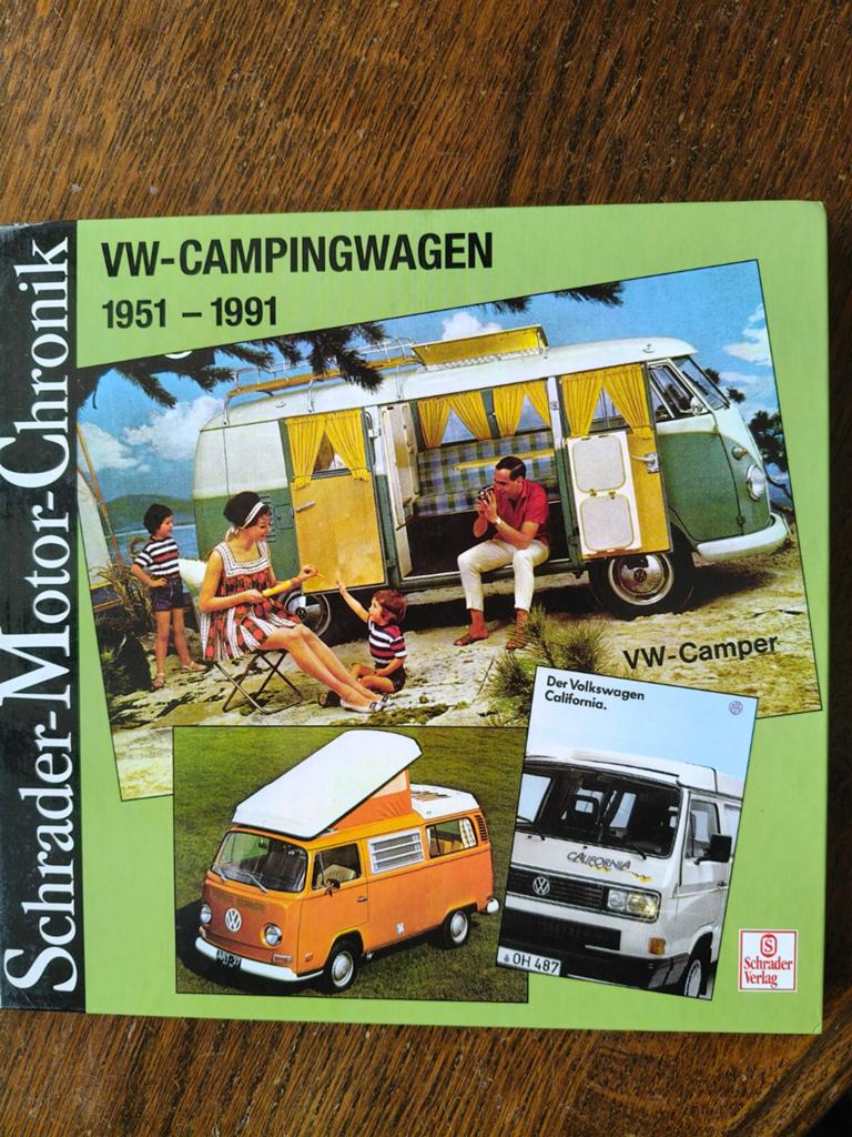 VW-Campingwagen 1951-1991 Schrader-Motor-Chronik, Ophalen of Verzenden, Gelezen, Volkswagen, Schrader