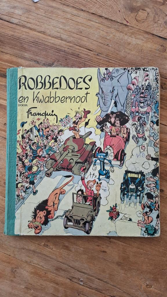Robbedoes en Kwabbernoot - Eerste Druk 1949, Boeken, Stripboeken, Ophalen of Verzenden