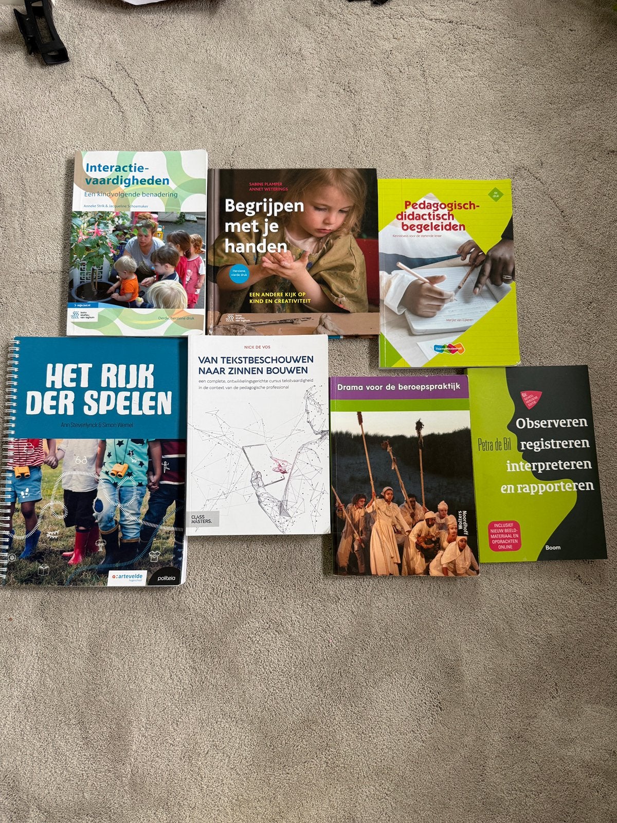 Diverse studieboeken voor pedagogiek en onderwijs, Ophalen of Verzenden, Gamma, Zo goed als nieuw, HBO