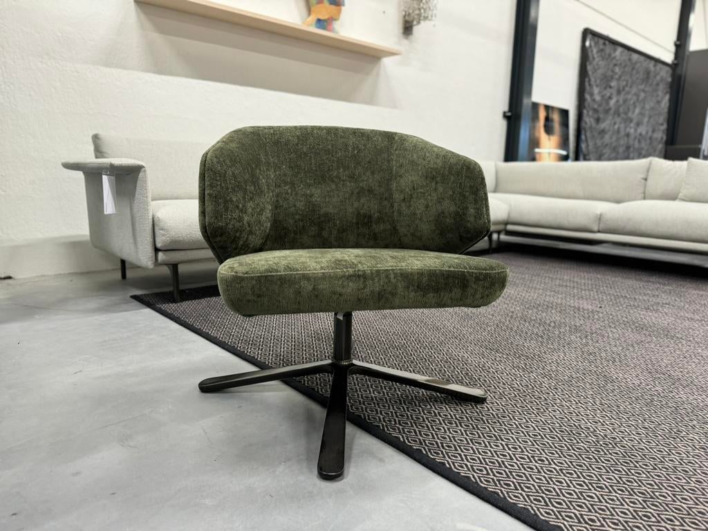 Nieuw Montis Back me Up fauteuil groen stof Design stoel