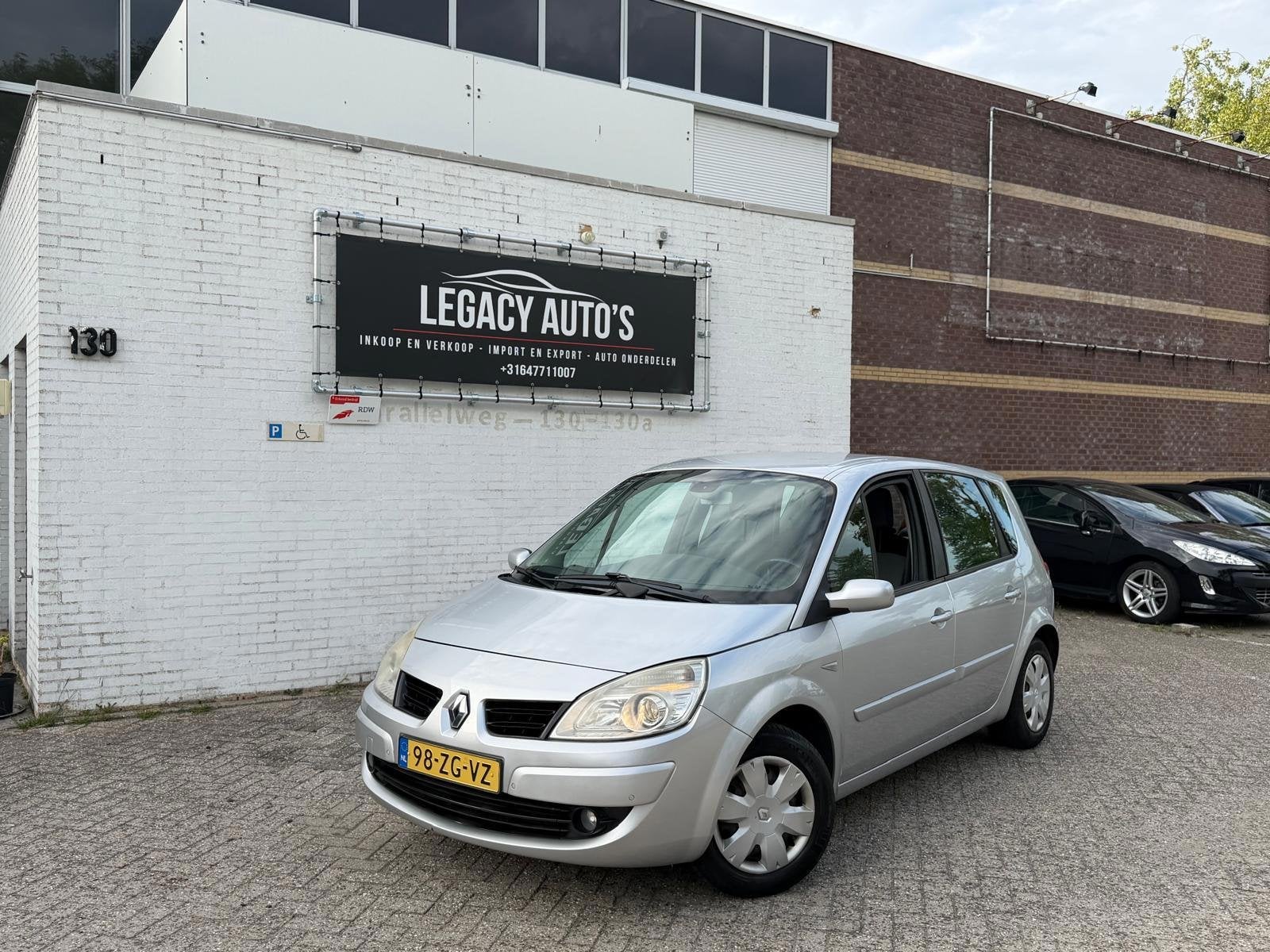 Renault Scénic 1.6-16V Business Line - NIEUW APK! - RIJDT &, Stof, Gebruikt, 4 cilinders, Origineel Nederlands