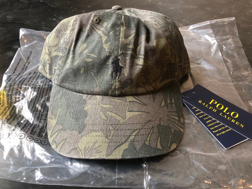 Polo Ralph Lauren CAMO CAP UNISEX (NIEUW), Nieuw, One size fits all, Ophalen of Verzenden, Pet