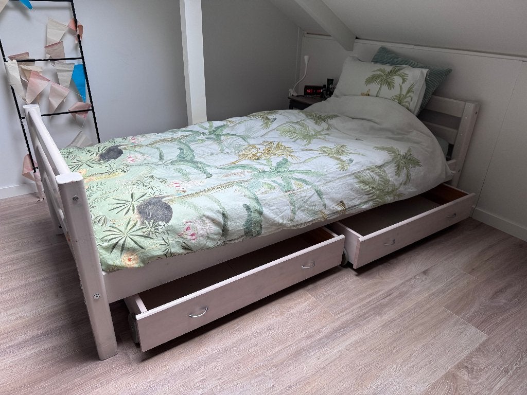 tiener bed, Ophalen, Gebruikt, 90 cm, Eenpersoons