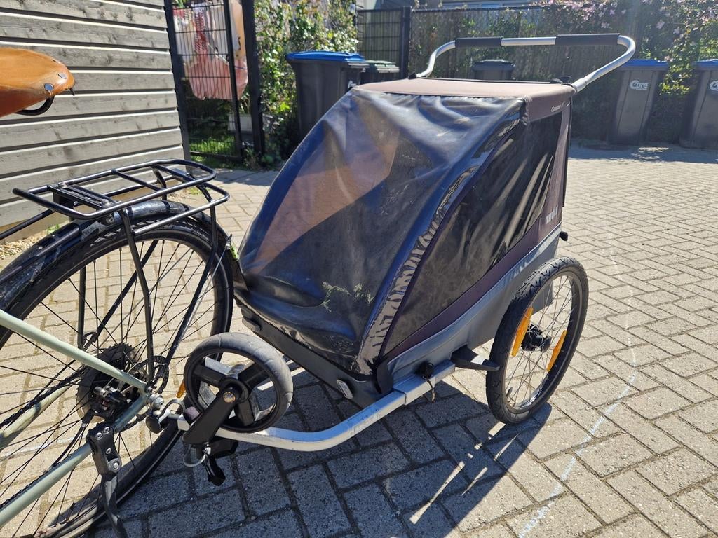 Thule Coaster XT Fietskar - Inclusief 2 Bevestigingen, Ophalen, Gebruikt, 40 tot 60 kg, Thule