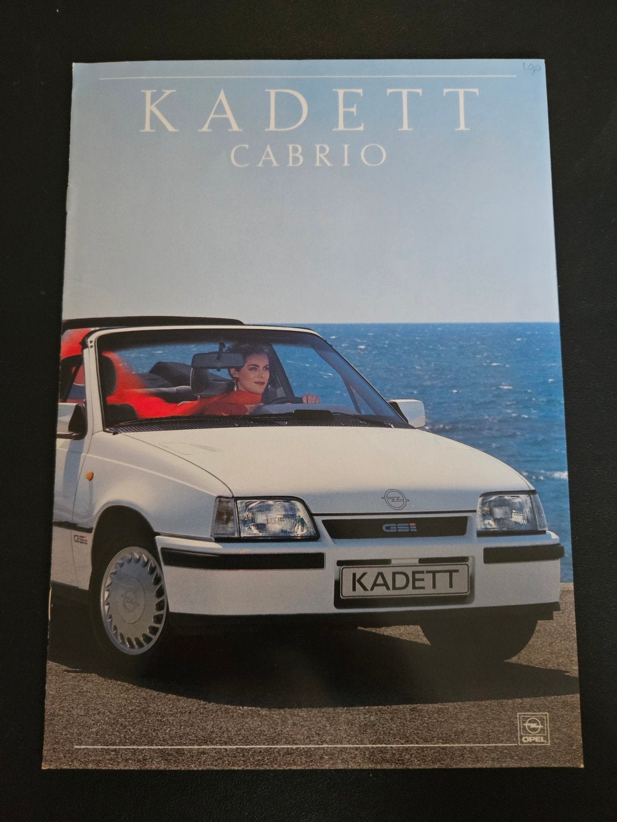 Brochure Opel Kadett Cabrio 1989, Ophalen of Verzenden, Zo goed als nieuw, Opel