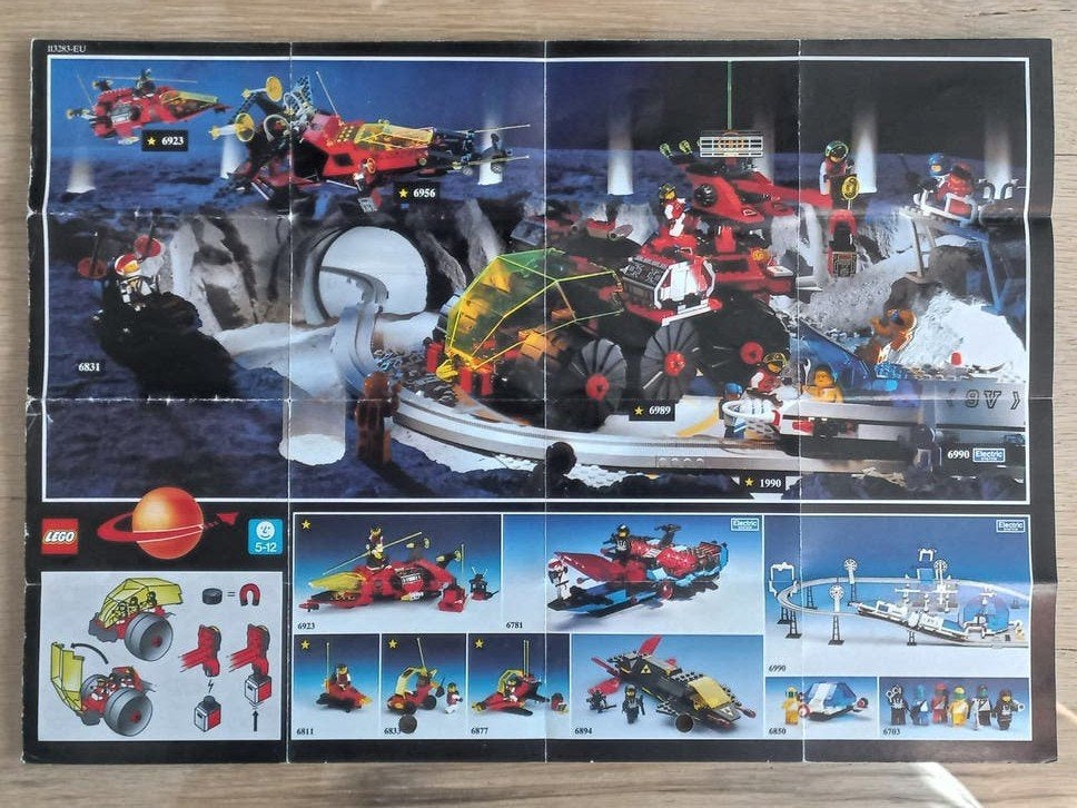 vintage mini-catalogus nr. 113283-EU van LEGO / Legoland uit, Kinderen en Baby's, Gebruikt, Lego, Overige typen, Ophalen of Verzenden
