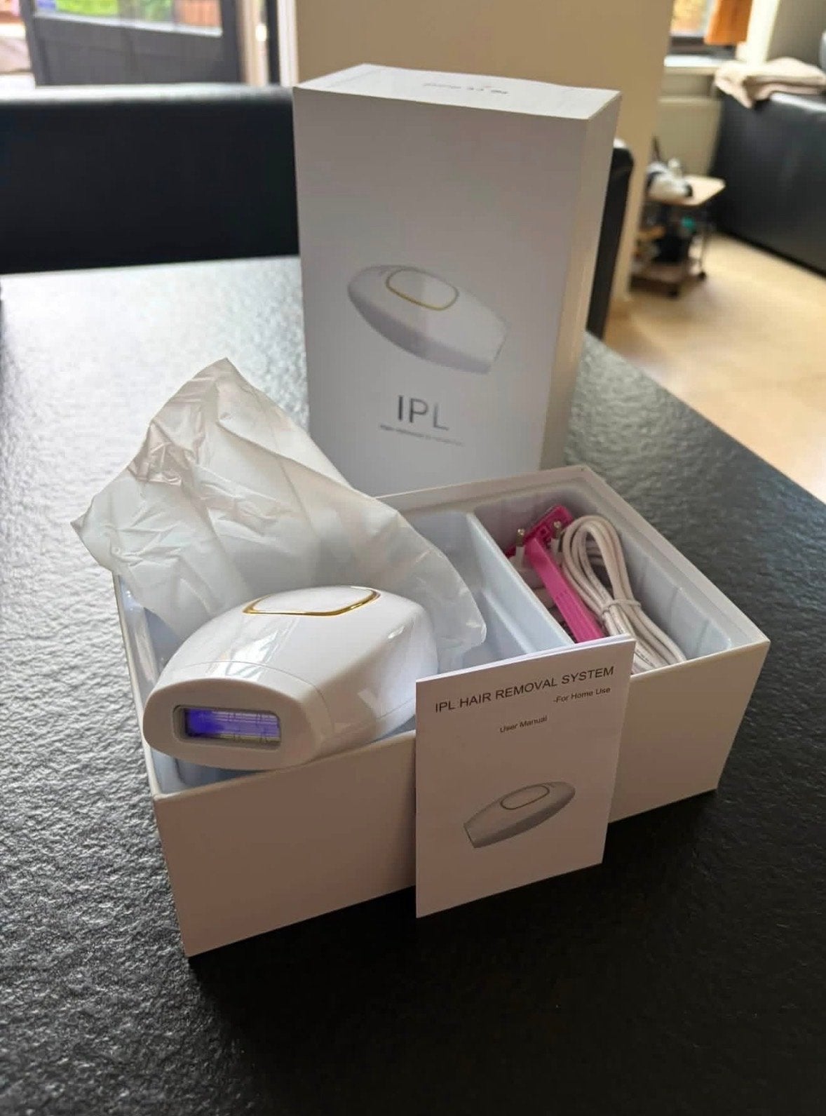 IPL Laser Ontharing Apparaat - Permanent & Pijnloos, Ophalen of Verzenden, Nieuw, Scheren en Epileren