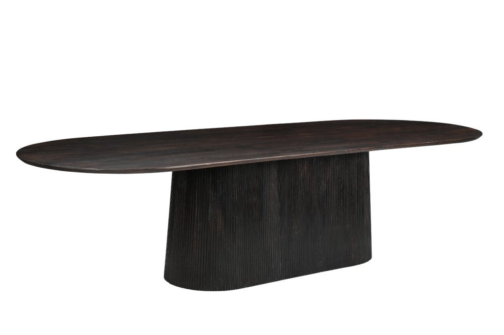 Eettafel Salvator Walnut 300cm, Ophalen, Maxi Living, City Plaza 67, 3431 HA Nieuwegein, 200 cm of meer