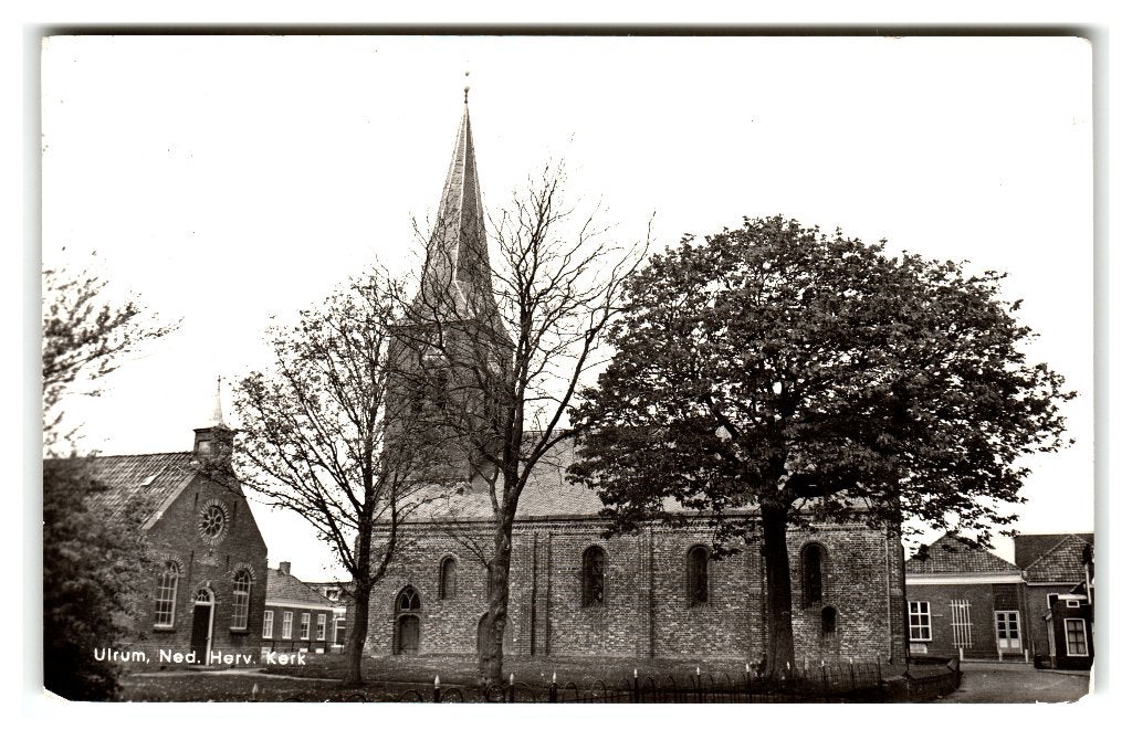Ulrum, Ned. Herv. Kerk, Verzenden, 1980 tot heden, Gelopen, Groningen