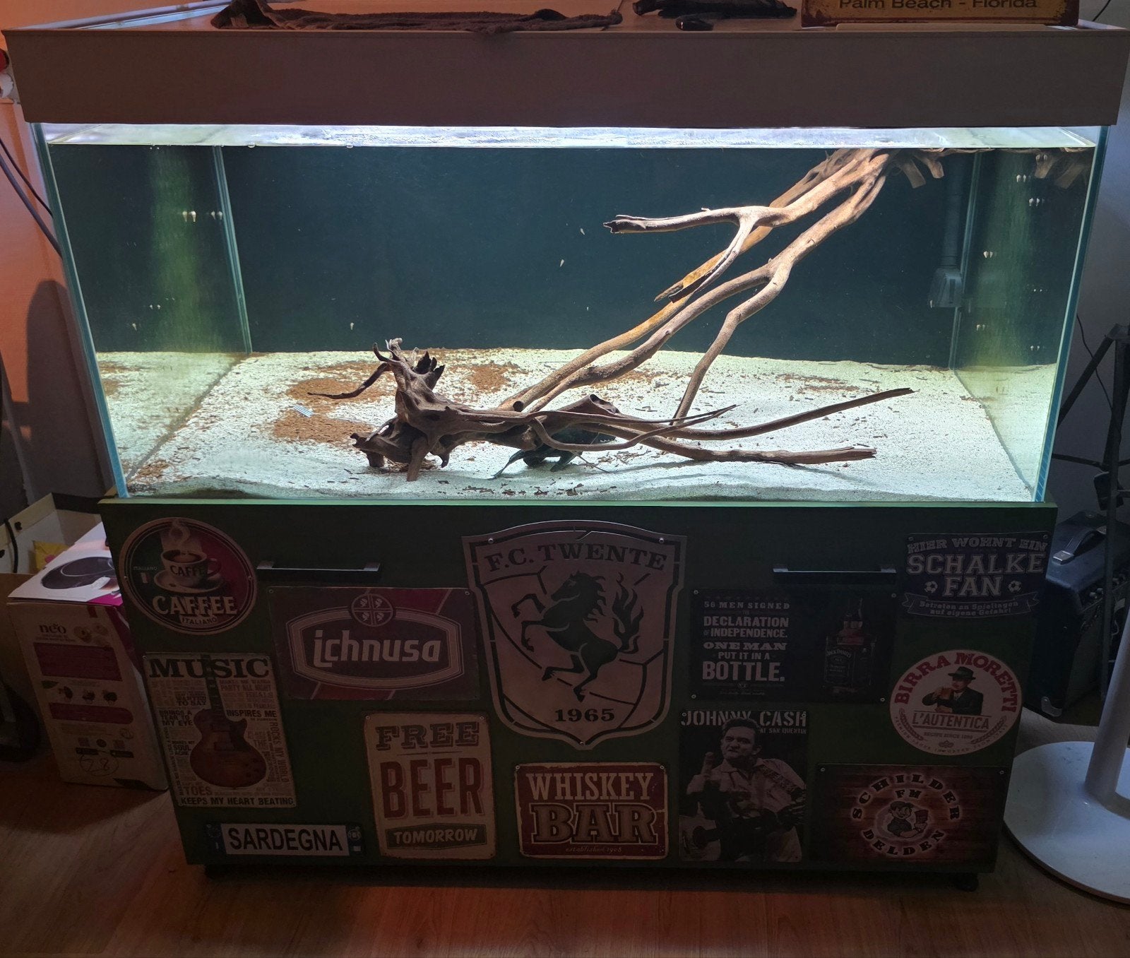 Aquarium 130 x80x 55wh/65 zeer nette staat, Ophalen, Zo goed als nieuw, Leeg aquarium