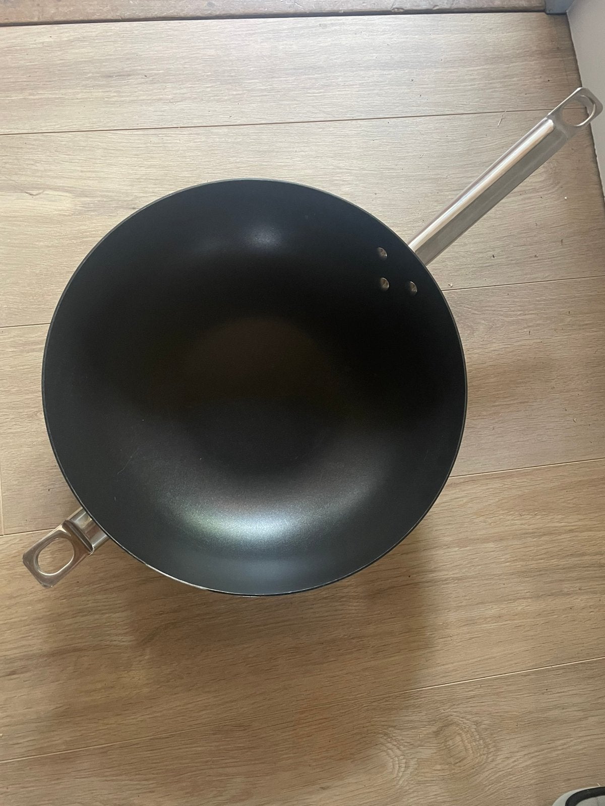 Grote koekenpan van ikea, Huis en Inrichting, Ophalen, Koekenpan, Antiaanbaklaag, Zo goed als nieuw