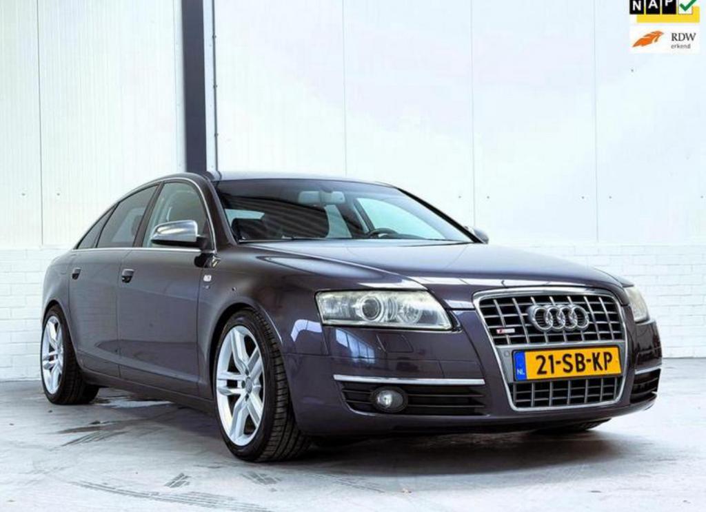 Audi A6 2.4 V6 130KW Multitronic 2005 *YOUNGTIMER* 263000km, 1800 kg, Particulier, Parkeersensor, Zilver of Grijs