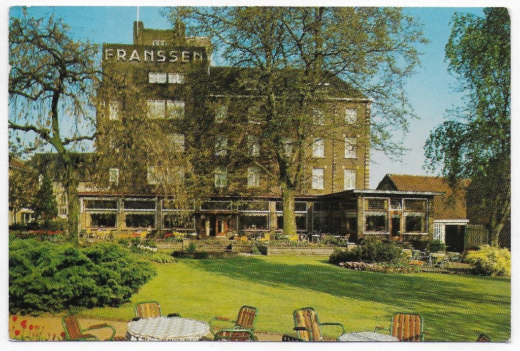 Valkenburg Hotel Franssen Gelopen Ansichtkaart ( B4500 ), Ophalen of Verzenden, 1980 tot heden, Gelopen, Limburg