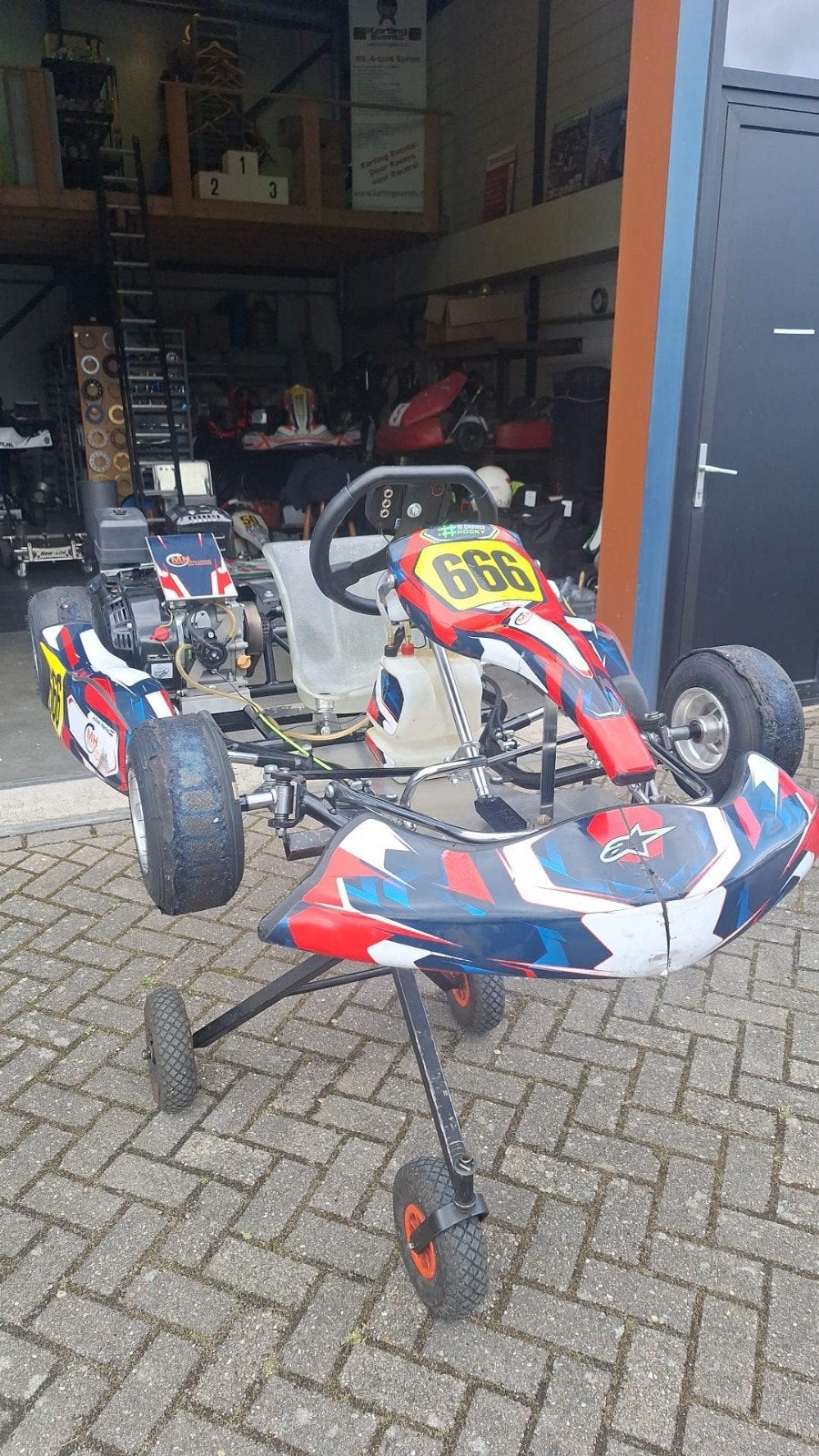 Parolin Rocky Kinder Kart - Zeer nette staat, weinig gebruik, Ophalen, Zo goed als nieuw, Kart
