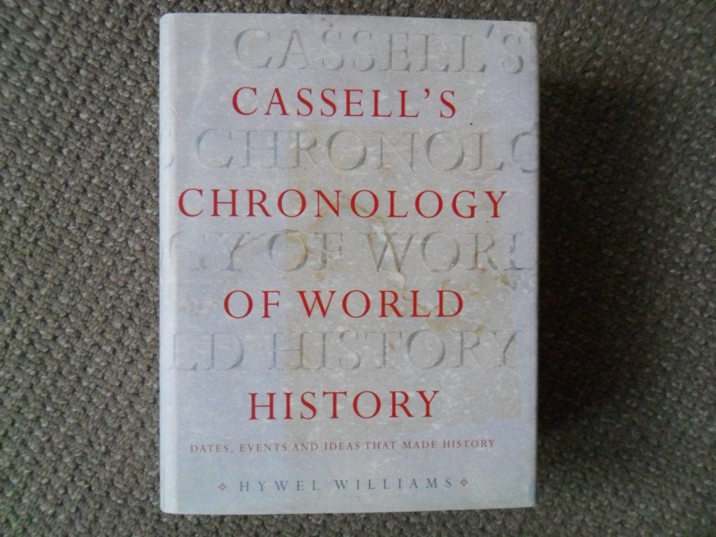 Cassell’s Chronology of World History, Ophalen of Verzenden, Zo goed als nieuw