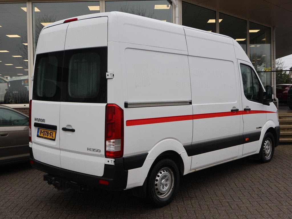 Hyundai H350 2.5 150 PK 3-ZITS + TREKHAAK 3000KG | CRUISE CO, Stof, Gebruikt, 150 pk, 3000 kg