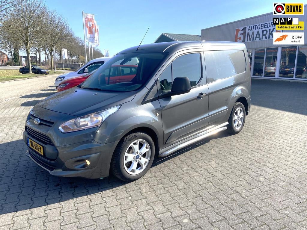 Ford Transit Connect 1.6 TDCI L1 Trend NAP/sidebars/trekhaak, Auto's, Bestelauto's, Bedrijf, Te koop, ABS, Airconditioning, Bluetooth