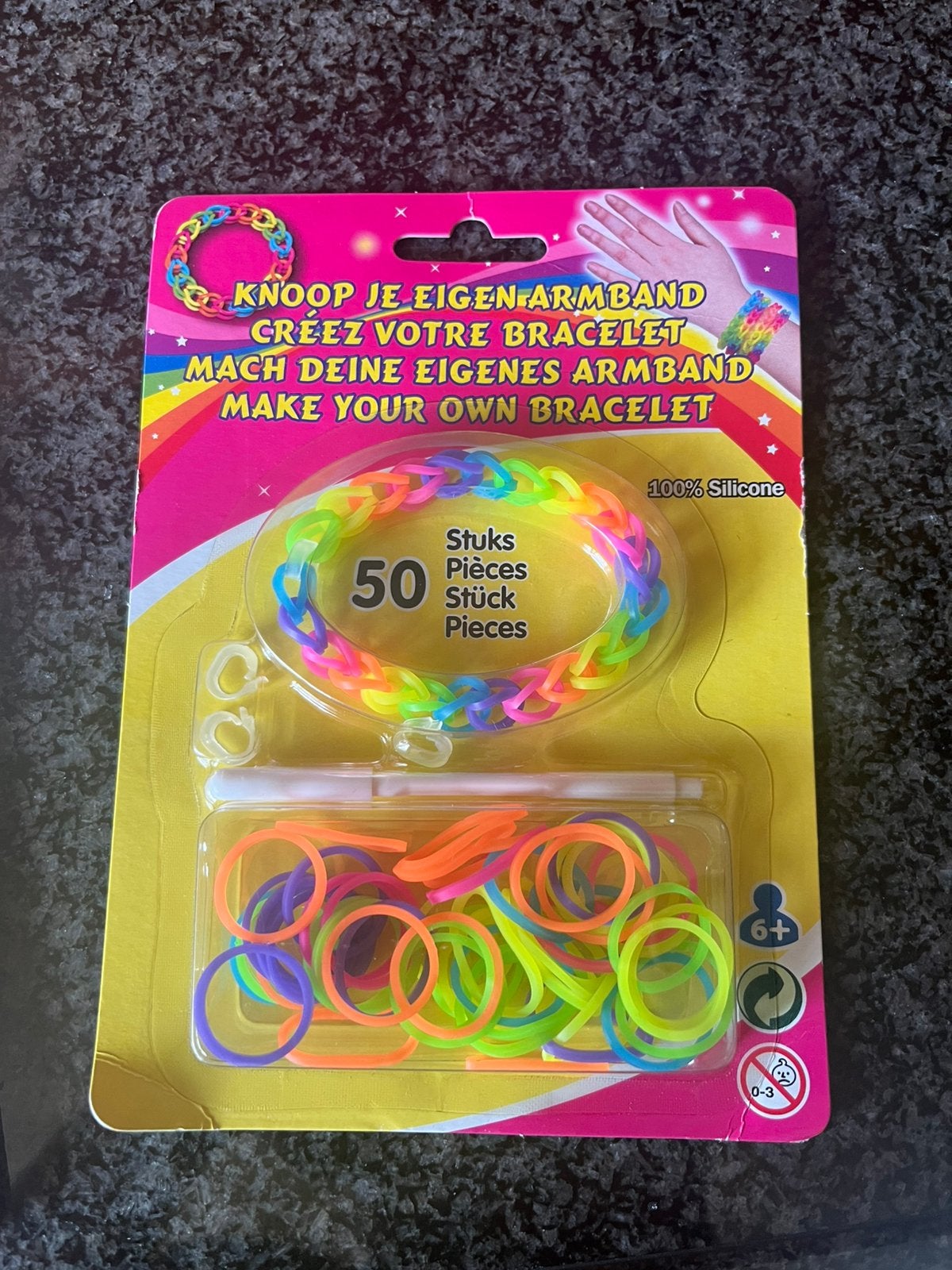 Fluor Loom elastiekjes armband maken nieuw, Ophalen of Verzenden, Nieuw, Overige typen