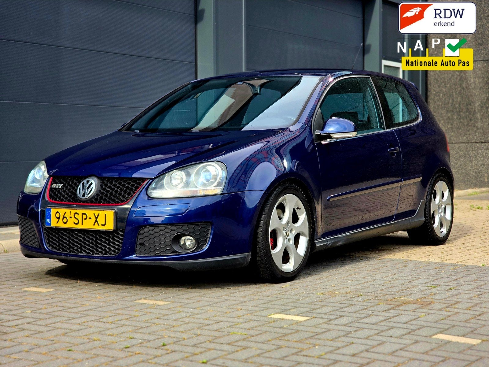 Volkswagen Golf GTI 2.0 TFSI | Originele Staat | liefhebbers, 4 cilinders, Blauw, Origineel Nederlands, Bedrijf