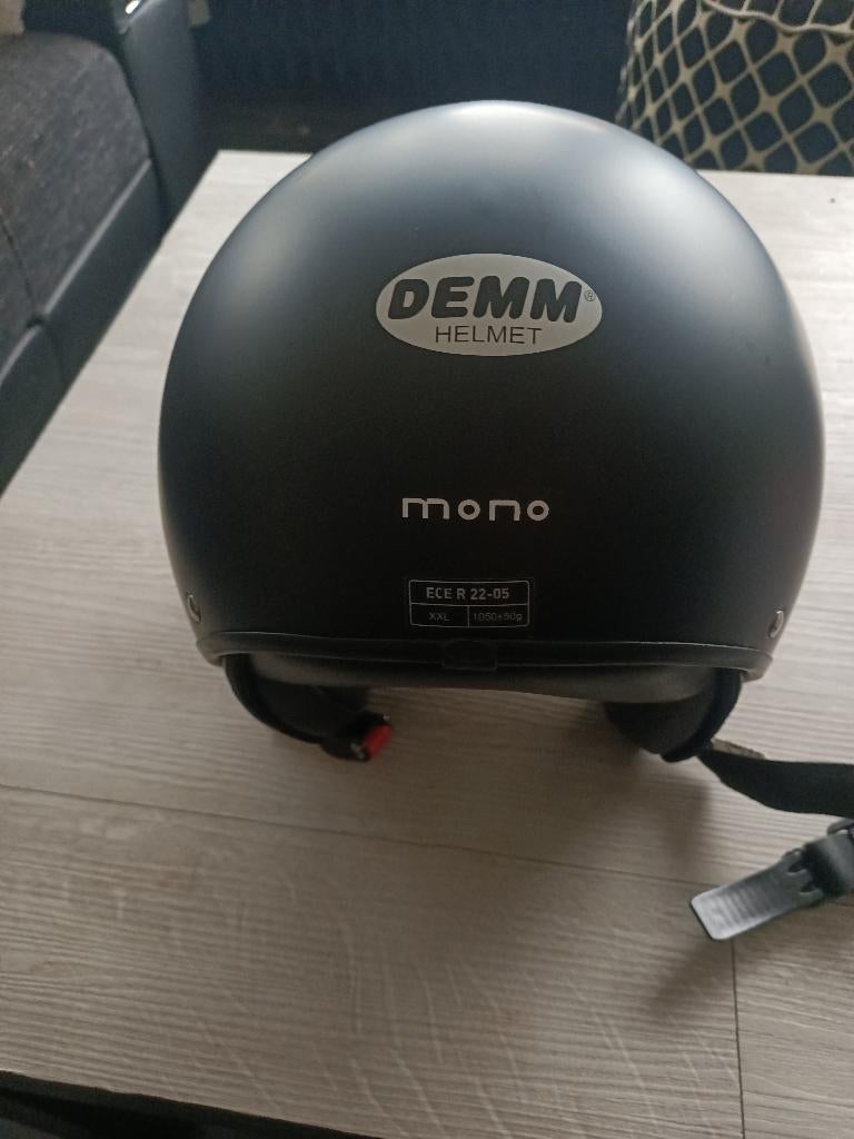 Scooter Helm DEMM, Fietsen en Brommers, Brommerhelmen, Ophalen, Zo goed als nieuw, Extra large of groter, Demm