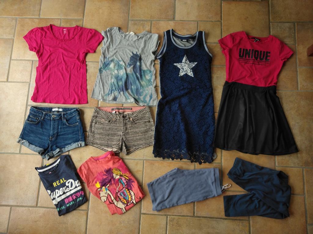 Kledingpakket meisje zomer maat 158/164, Ophalen of Verzenden, Gebruikt, Maat 158