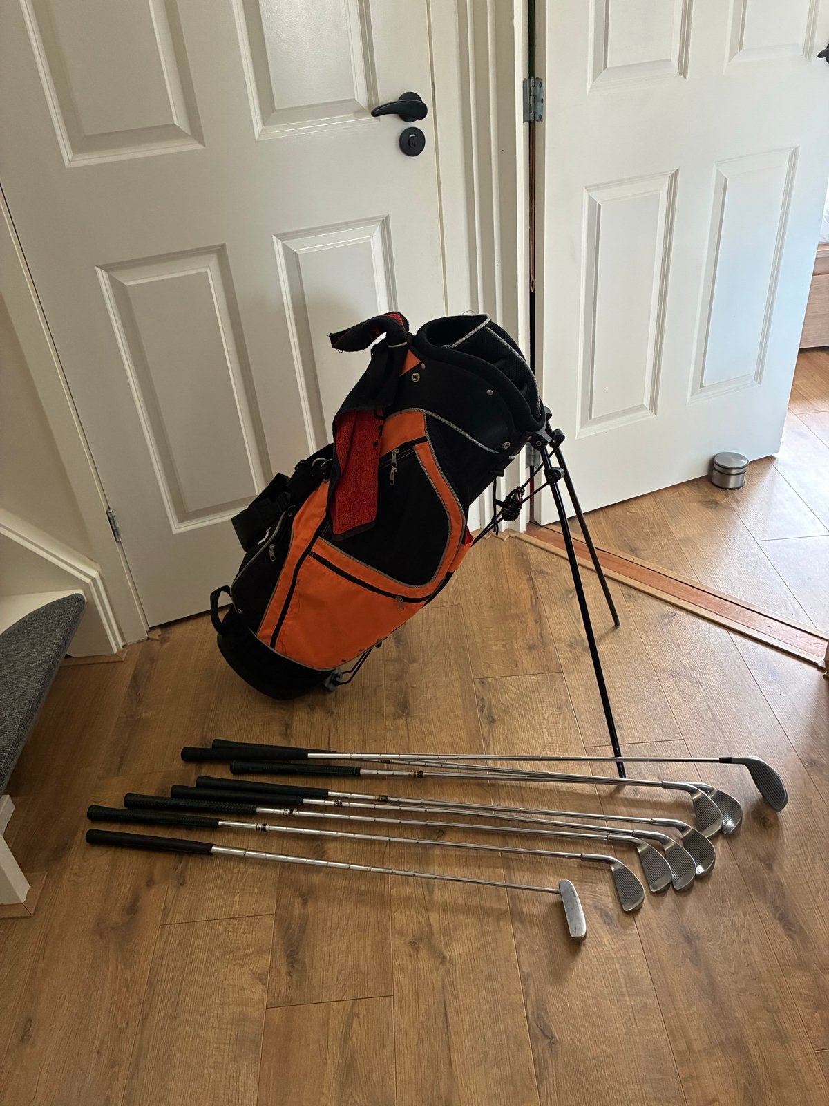 Complete golfset met tas - MacGregor en Center Fire, Sport en Fitness, Golf, Ophalen of Verzenden, Gebruikt, Set, Overige merken