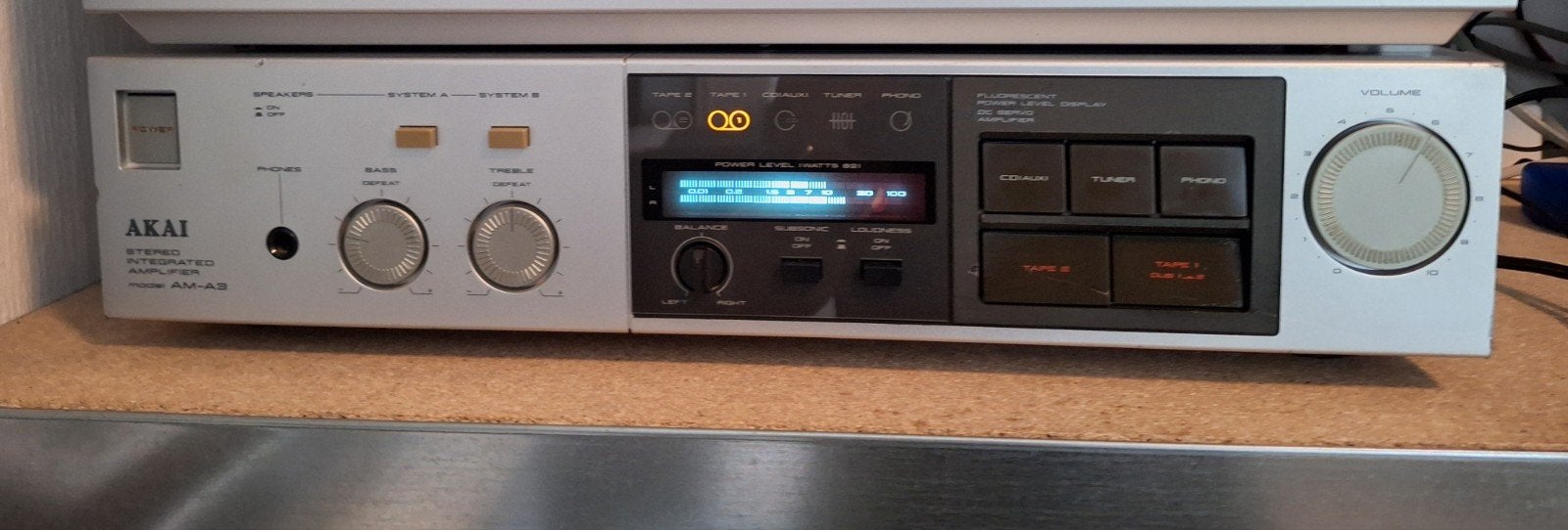 Akai am a3 versterker  verzenden €8, Ophalen, Minder dan 60 watt, Overige merken