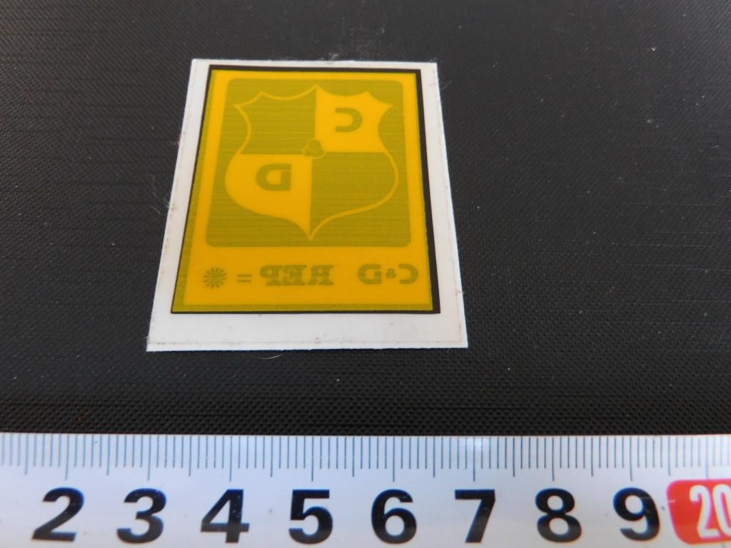 sticker raamsticker C&D rep, Ophalen, Zo goed als nieuw