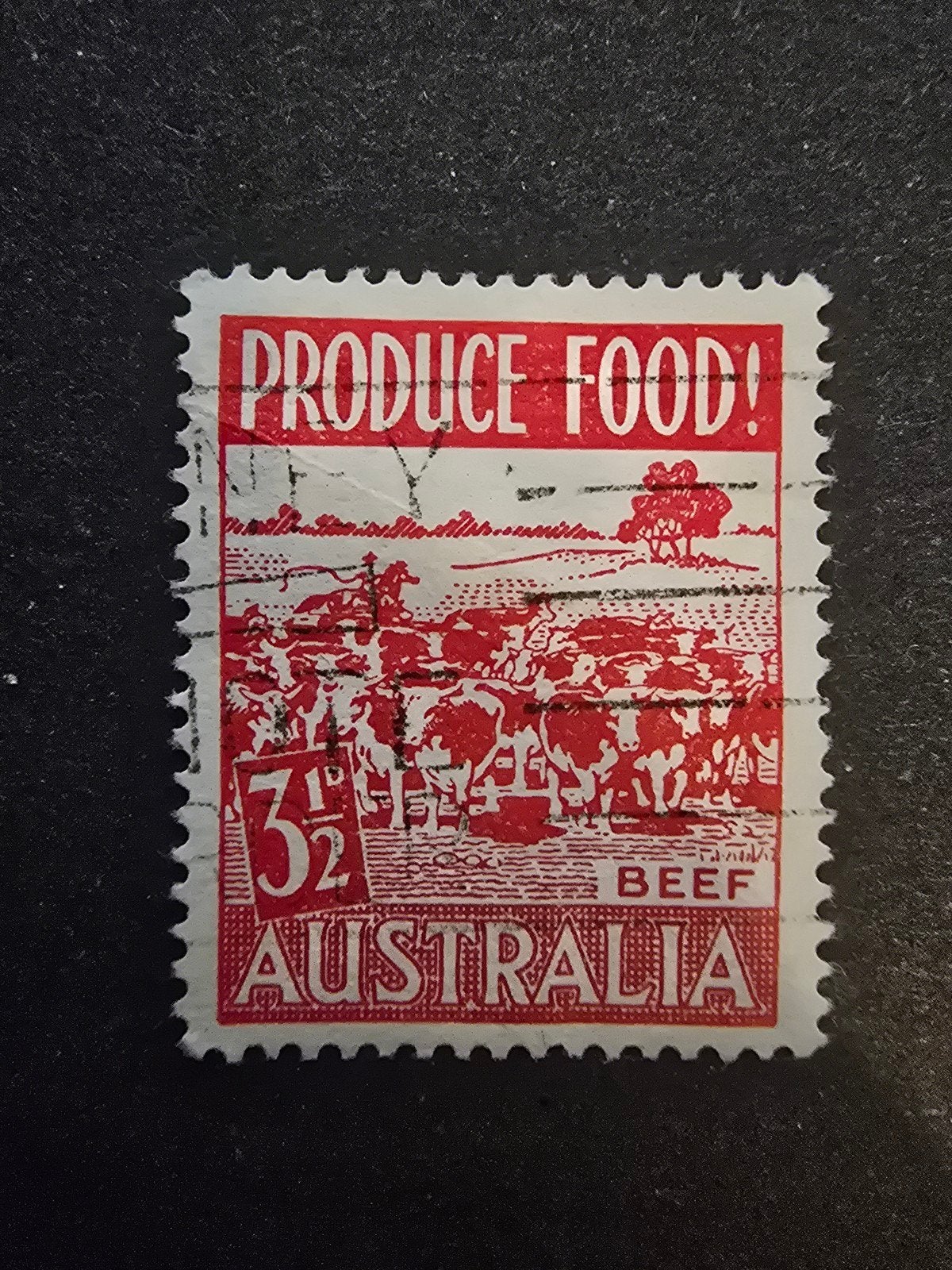 Postzegel Australië 1953 Michel 228, Ophalen of Verzenden, Gestempeld